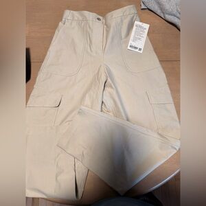 lululemon athletica Beige Cargo Track Pants